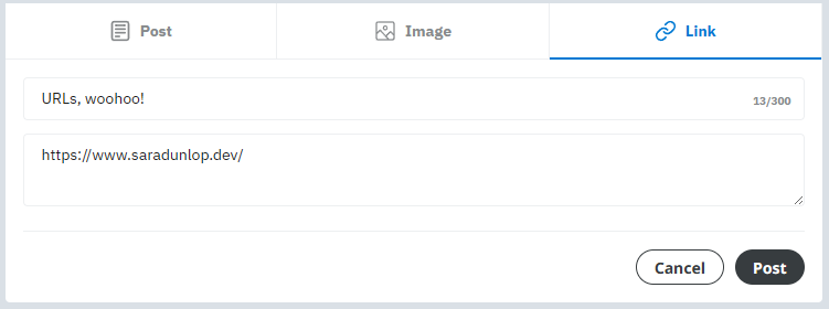 Link post