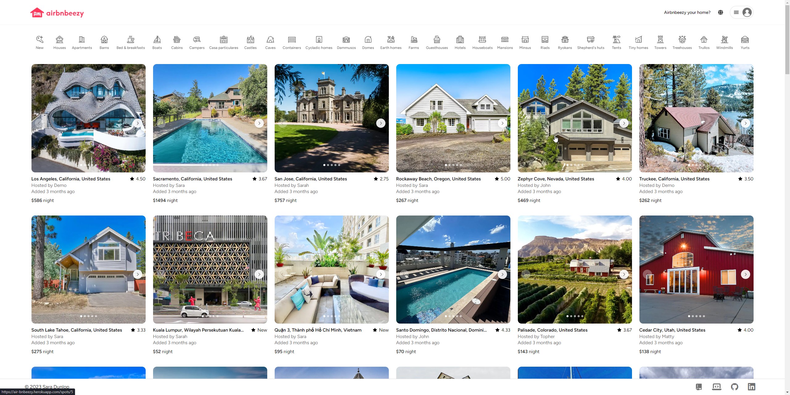 Airbnbeezy (Airbnb clone)